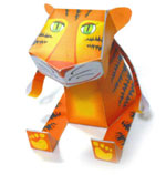 Сувенир-игрушка к 2010 году Тигра